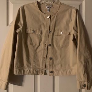 Button front jacket